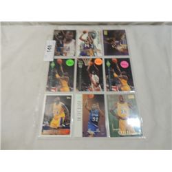 9 CARD LOT BASKETBALL CARDS 3 ROOKIES & MORE