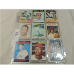 54 CARD LOT BASEBALL VINTAGE 1960'S 1970'S WOW!!