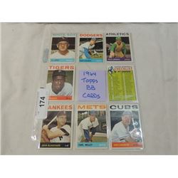 26 CARD LOT TOPPS BASEBALL OLDER EX TO MINT