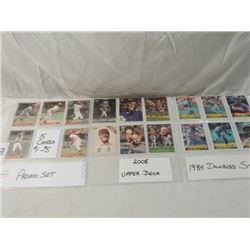 17 CARD BASEBALL LOT PROMO 2008 UPPER DECK MORE