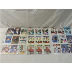 27 CARD LOT BASEBALL CARDS RYAN BENCH ROSE MORE!!