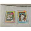 Image 1 : 2 CARD LOT BASEBALL 1975 TOPPS BENCH YASTRZEMSKI