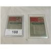 Image 2 : 2 CARD LOT BASEBALL 1975 TOPPS BENCH YASTRZEMSKI
