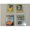Image 1 : 4 CARD LOT BASEBALL CARDS TOPPS 1976 1971 1973 WOW