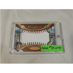 2007 UP ANDREW MILLER ERROR SIGNATURE CARD