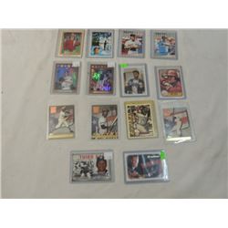 LOT 13 MISC BASEBALL CARDS VINTAGE LOT!!
