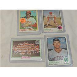 4 TOPPS 2015 SPECIAL ISSUE REPRINTS BASEBALL CARDS