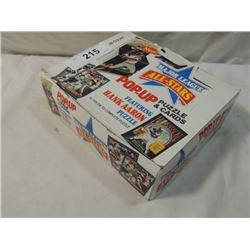 CASE WAX PACKS ALL STARS POP UP PUZZLE CARDS