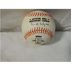 OFFICIAL ISSUE CAL RIPKEN COMMEMORATIVE BASEBALL
