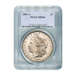 1889-O $1 Morgan Silver Dollar - PCGS MS64
