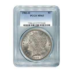 1903-O $1 Morgan Silver Dollar - PCGS MS63