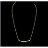 Image 2 : 14KT Yellow Gold 0.84ctw Diamond Necklace