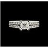 Image 2 : EGL USA Cert 1.89ctw Diamond Ring - 18KT White Gold