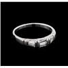 Image 1 : 0.30ctw Diamond Ring - 14KT White Gold