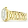 Image 4 : Rolex 18KT Yellow Gold 1.00ctw Diamond President Men's Watch