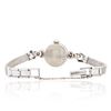 Image 3 : Bulova 14KT and 10KT White Gold 0.22ctw Diamond Ladies Watch