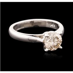 14KT White Gold 1.20ct Round Brilliant Cut Diamond Solitaire Ring