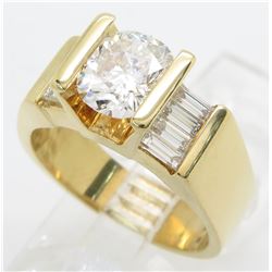 2.01ctw Diamond Ring - 18KT Yellow Gold