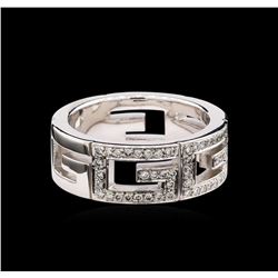 Gucci 0.44ctw Diamond Ring - 18KT White Gold