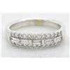 Image 3 : 0.75ctw Diamond Ring - 18KT White Gold