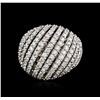 Image 2 : 14KT White Gold 1.82ctw Diamond Ring
