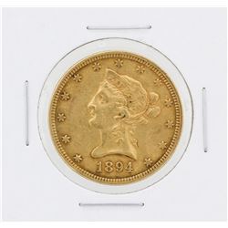 1894 $10 XF Liberty Head Eagle Gold Coin