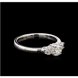 1.00ctw Diamond Ring - 14KT White Gold