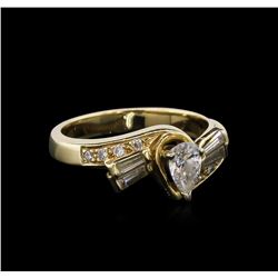 0.65ctw Diamond Ring - 14KT Yellow Gold