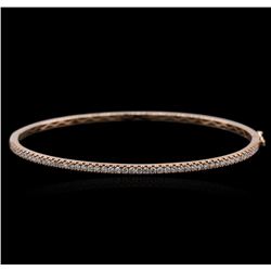 14KT Rose Gold 0.46ctw Diamond Bracelet