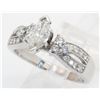 Image 3 : 1.01ctw Diamond Ring - 14KT White Gold