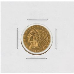 1915 $2.50 CU Indian Head Quarter Eagle Gold Coin