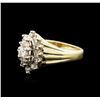 Image 1 : 14KT Yellow Gold 0.50ctw Diamond Ring