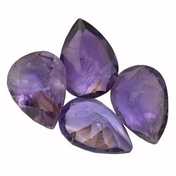 27.48ctw Pear Mixed Amethyst Parcel