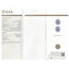 Image 5 : GIA Certified 9.61ctw Blue Sapphire and Diamond Ring - 18KT White Gold