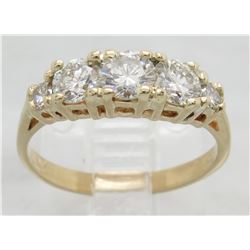 0.85ctw Diamond Ring - 14KT Yellow Gold