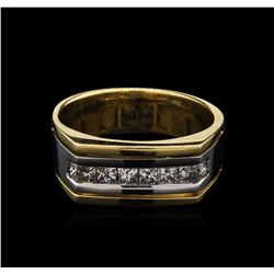 0.55ctw Diamond Ring - 14KT Two-Tone Gold