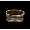 Image 1 : 0.55ctw Diamond Ring - 14KT Two-Tone Gold