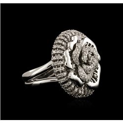 14KT White Gold 1.59ctw Diamond Ring