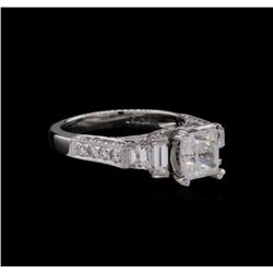 2.72ctw Diamond Ring - 18KT White Gold