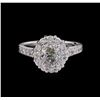 Image 2 : 1.86ctw Diamond Ring - 14KT White Gold