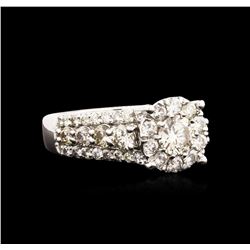14KT White Gold 2.06ctw Diamond Ring