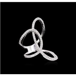 0.73ctw Diamond Ring - 14KT White Gold