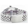 Image 7 : Rolex Stainless Steel Diamond and Sapphire DateJust Watch