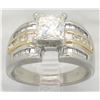 Image 8 : GIA Cert 2.31ctw Diamond Ring - Platinum and 18KT Yellow Gold