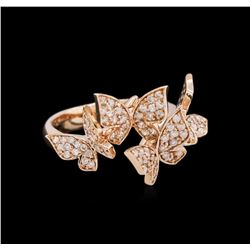 0.64ctw Diamond Ring - 14KT Rose Gold