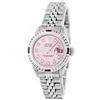 Image 1 : Rolex Stainless Steel Diamond And Ruby DateJust Ladies Watch