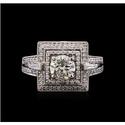 1.79ctw Diamond Ring - 18KT White Gold