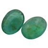 Image 1 : 4.7ctw Oval Mixed Emerald Parcel