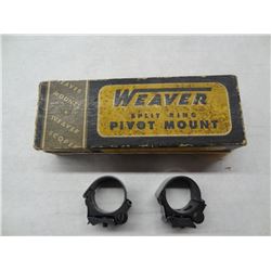 Weaver Split Ring Pivot Mount-X10