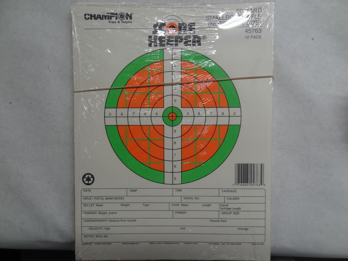 Score Keeper 50 Yard Small Bore Target